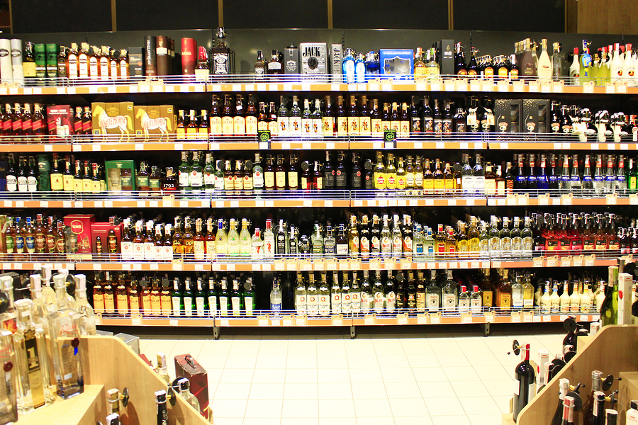 Retail alcohol sales