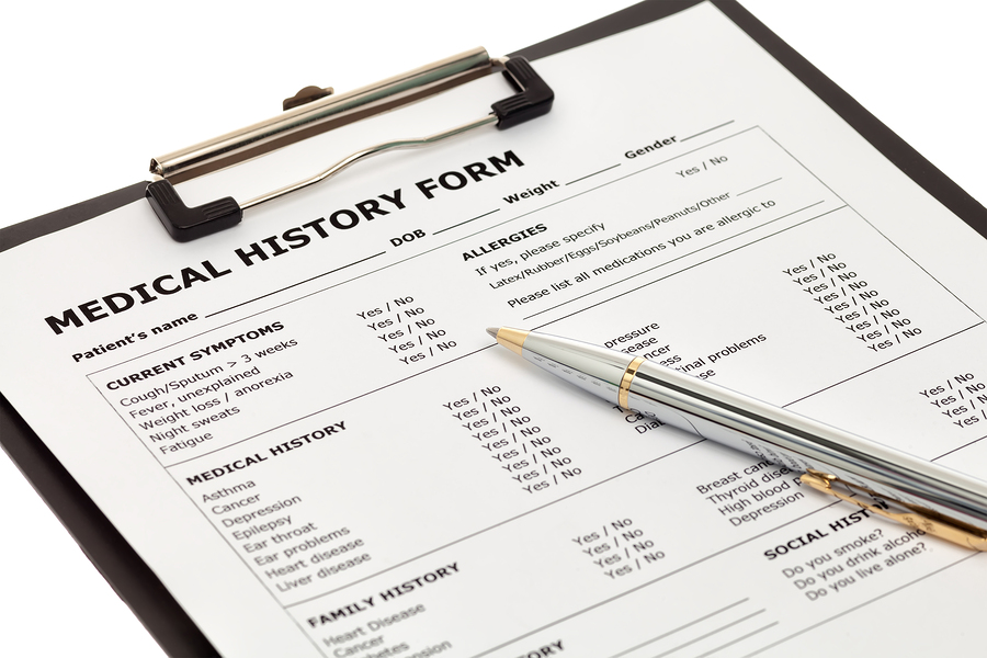 Patient Medical History Form